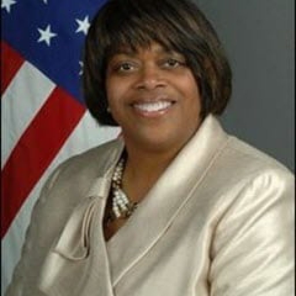 Suzan Johnson Cook, Ambassador at Large for International Religious Freedom, U.S Dept. of State Office of International Religious Freedom and past Hollister Awardee