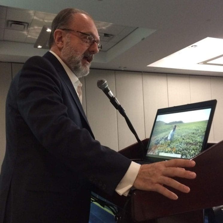 Hugh Locke at "Seeds and Seedlings: Agents of Change"