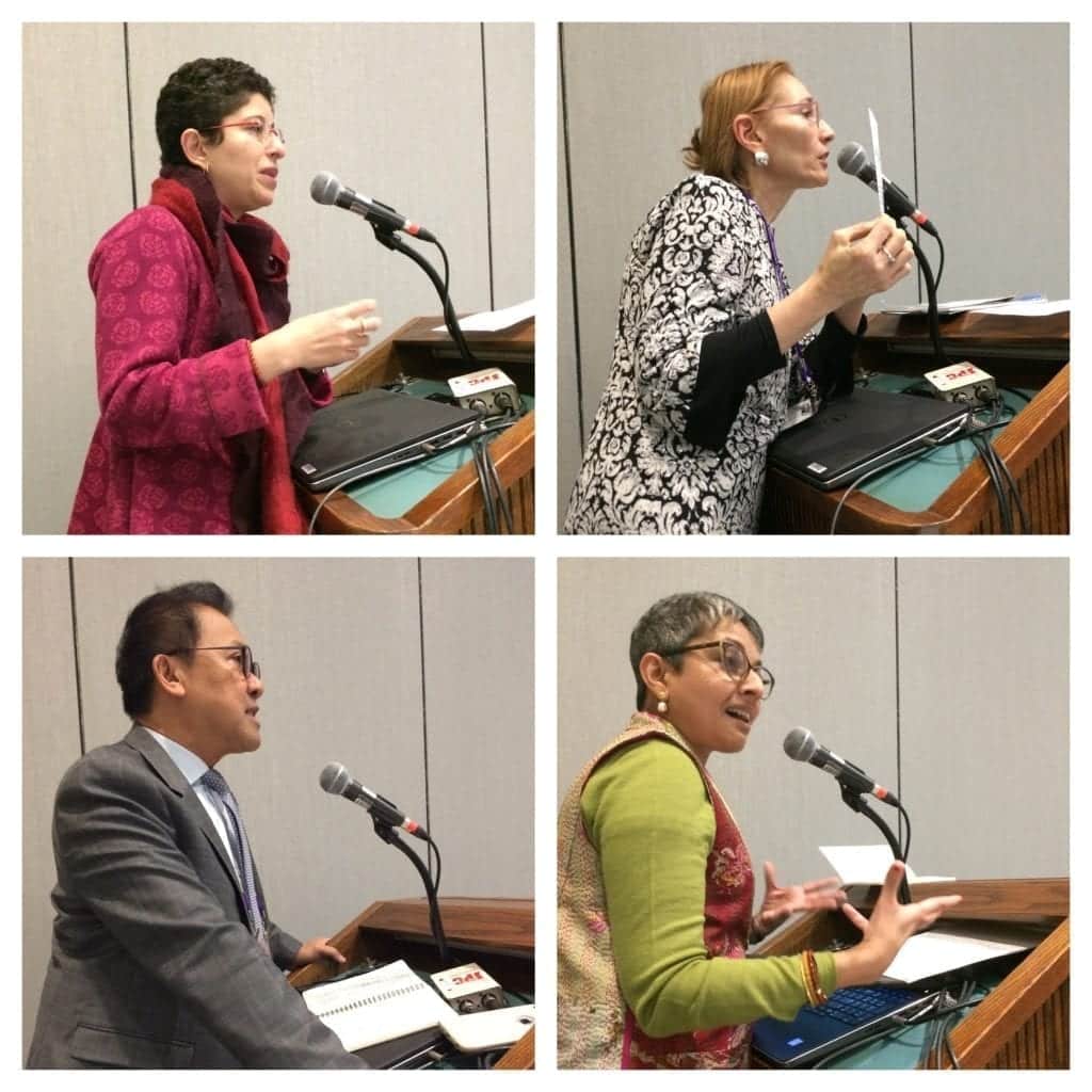 "Religion and the Work of the United Nations" speakers, 2018